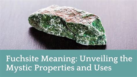 Unveiling the Allure of Fuchsite