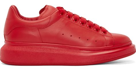 Unveiling the Allure of Red Alexander McQueen Sneakers: