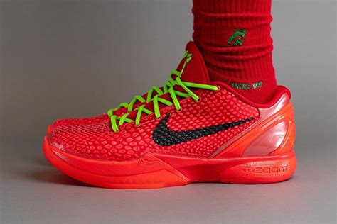 Unveiling the Allure of the Reverse Grinches Kobe 6: A Comprehensive Guide to an Iconic Sneaker