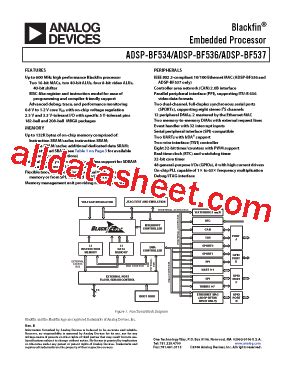 Unveiling the Architecture of the ADSP-BF534BBCZ-5B