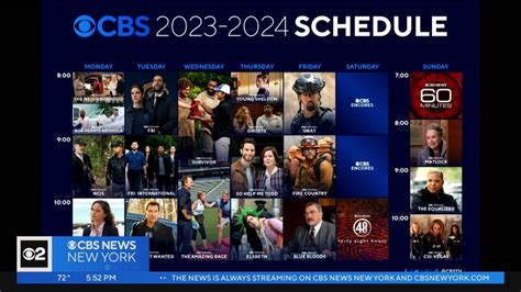 Unveiling the CBS Schedule Tonight: A Comprehensive Guide to Your Nighttime Entertainment