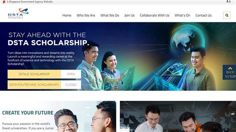 Unveiling the DSTA JC Scholarship: A Comprehensive Guide