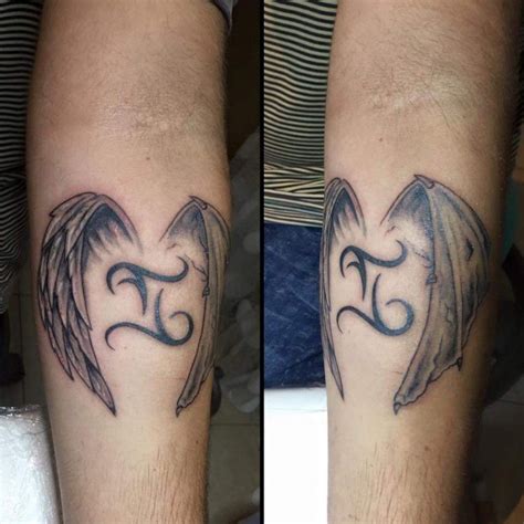 Unveiling the Dichotomy of Angel Demon Wings Tattoos