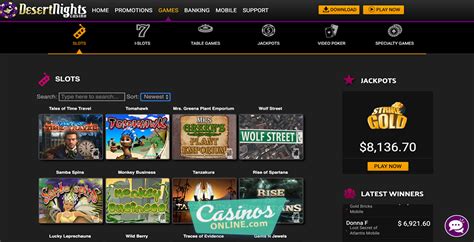 Unveiling the Enchanting Allure of Desert Nights Casino: A Comprehensive Guide