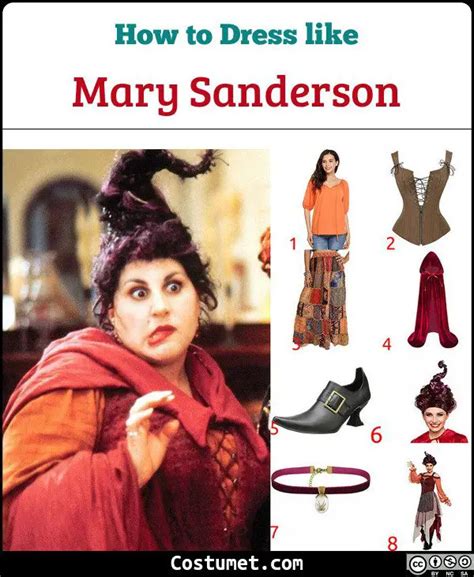 Unveiling the Enchanting Allure of Mary's Costume from Hocus Pocus: A Costume Guide Inspired by Cinematic Magic