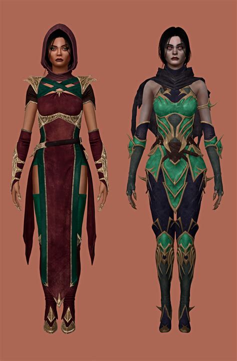 Unveiling the Enchanting Appeal of Jade's Mortal Kombat Outfits: A Journey Through Style and Combat