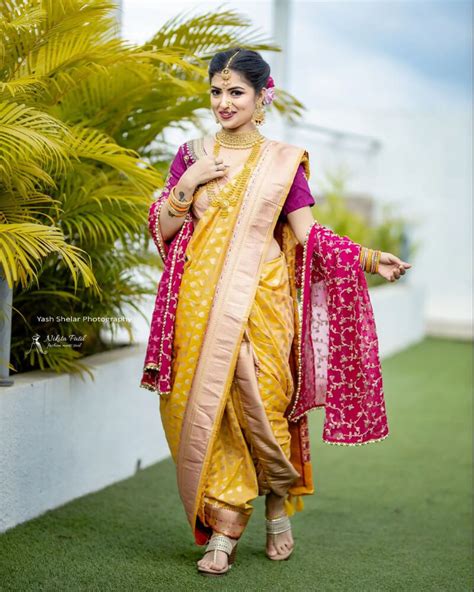 Unveiling the Enchanting Elegance: Wedding Marathi Nauvari Saree Guide