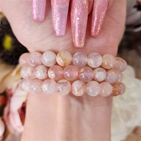 Unveiling the Enchanting Essence of Flower Agate Bracelets