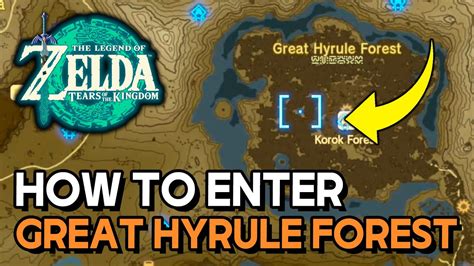 Unveiling the Enchanting Realm of the Great Hyrule Forest