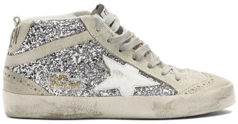 Unveiling the Enchanting World of Golden Goose Silver Glitter Sneakers