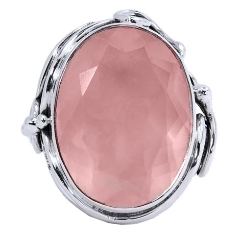 Unveiling the Enchantment of Sterling Silver Rose Quartz Rings