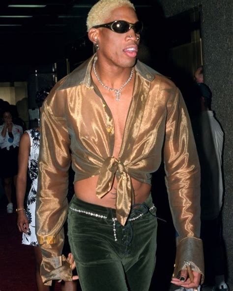 Unveiling the Enigma: Dennis Rodman's Fashion Statement