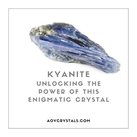 Unveiling the Enigmatic Allure of Kyanite Raw