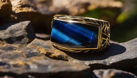 Unveiling the Enigmatic Blue Tiger Eye Gemstone: A Journey into Azure Depths