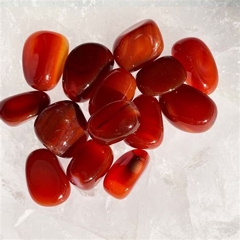 Unveiling the Essence of Tumbled Carnelian