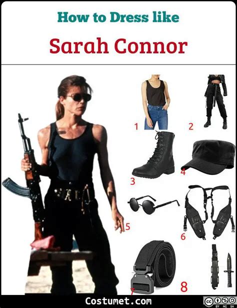 Unveiling the Essence of a Timeless Heroine: The Sarah Connor Terminator Costume