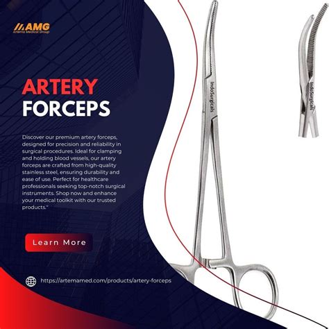 Unveiling the Essential Parts of Artery Forceps: A Guide to Flawless Hemostasis