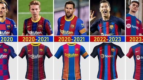 Unveiling the Evolution of FC Barcelona's Away Kits: A Journey Through Legacy and Innovation