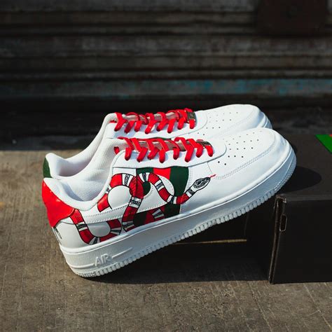 Unveiling the Extraordinary Fusion: Gucci Air Force 1