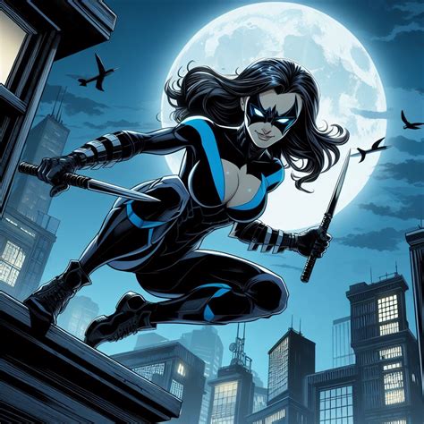 Unveiling the Female Nightwing: A Symbol of Courage, Resilience, and Evolution