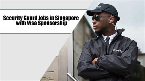 Unveiling the Gateway to Singapore: Visa Sponsorship Jobs and Career Opportunities