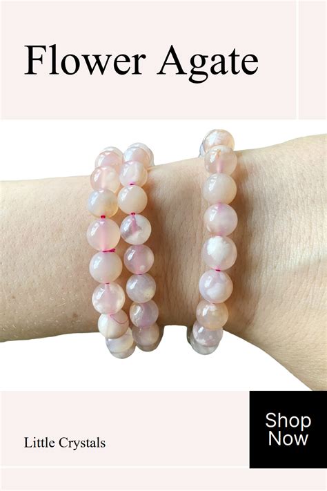 Unveiling the Healing Properties of Flower Agate Bracelets