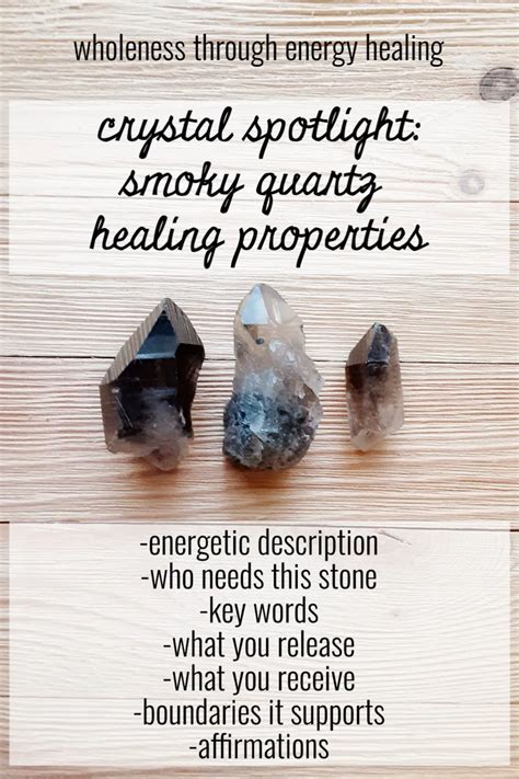 Unveiling the Healing Properties of Smoky Quartz