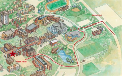 Unveiling the Intricacies of Ithaca College's Campus Map: A Comprehensive Guidebook