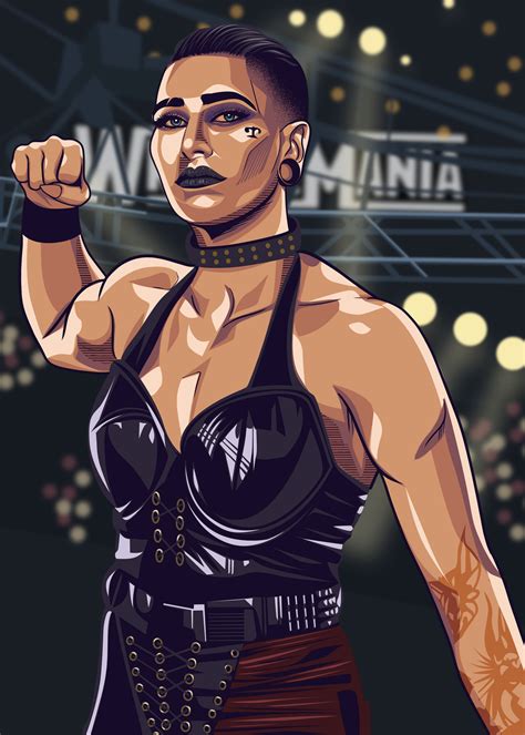 Unveiling the Intricacies of Rhea Ripley Fanart