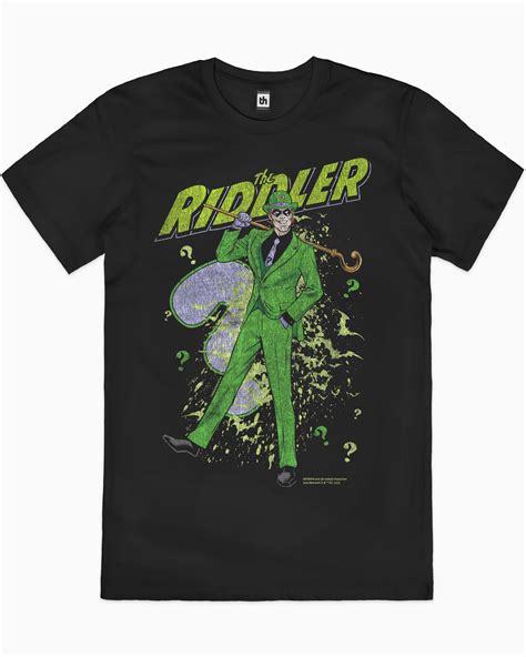 Unveiling the Intriguing Enigma: The Origin of Riddler T-Shirts