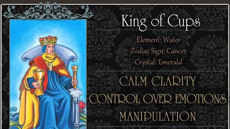 Unveiling the King of Cups: Archetypes, Symbolism, and Interpretation