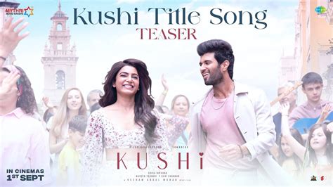 Unveiling the Melodies of Love: Dive into Kushi Movie Songs!