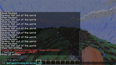 Unveiling the Minecraft /kill Command: A Guide to Terminating Entities