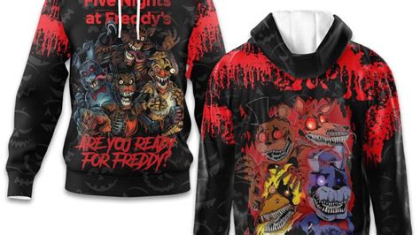 Unveiling the Mysterious Allure of Five Nights at Freddy's Hoodies: A Journey into a Cultural Phenomenon