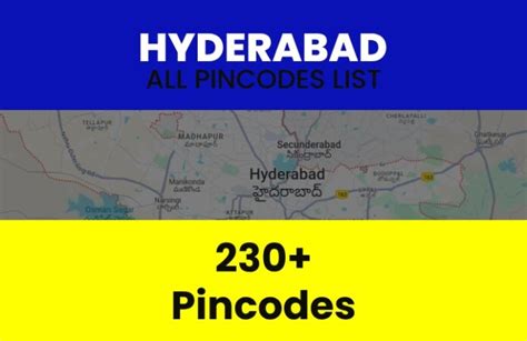 Unveiling the Mystery: Your Guide to Ameerpet Hyderabad PIN Code