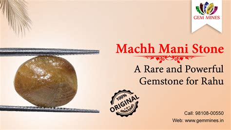 Unveiling the Mystical Power of Machh Mani: A Gemstone for Success and Protection