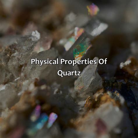 Unveiling the Physical Properties of White Quartz