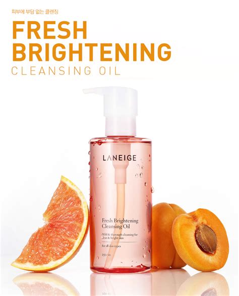 Unveiling the Power Behind Laneige Fresh Brightening Cleansing Oil's Revitalizing Ingredients