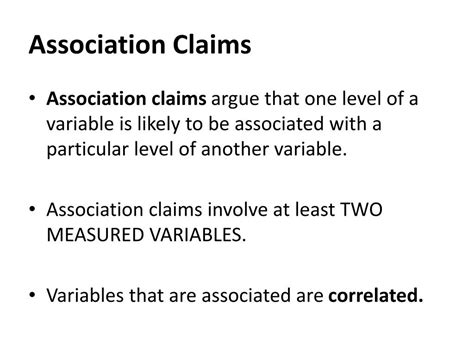 Unveiling the Power of Association Claims: Examples & Strategies to Boost Your Business