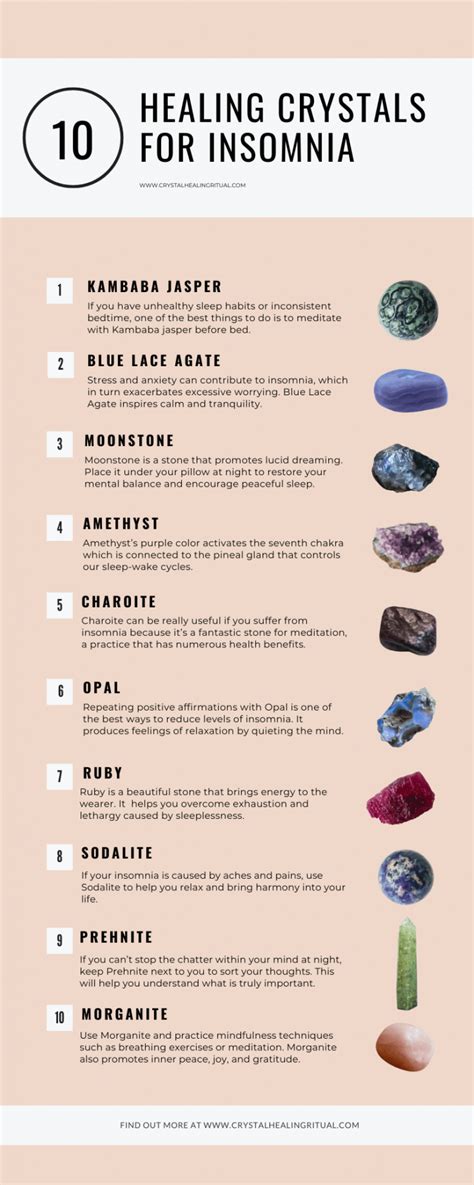 Unveiling the Power of Crystals for Sleep