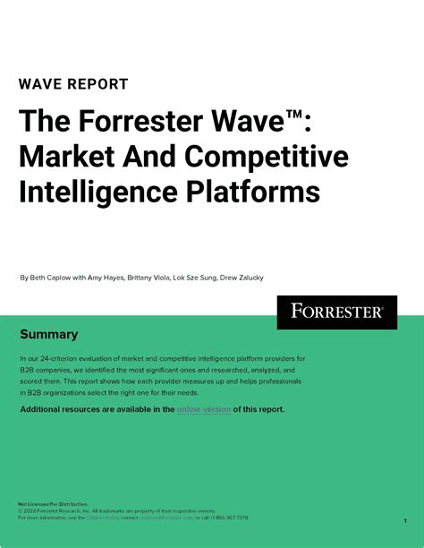 Unveiling the Power of Forrester Research: Empowering Businesses with Market Intelligence