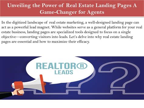 Unveiling the Power of Real Estate