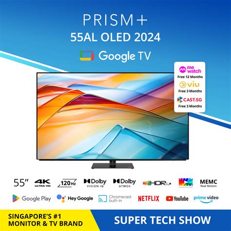 Unveiling the Prism 55 Inch TV: A Cinematic Odyssey at Home