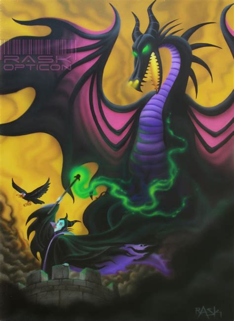 Unveiling the Realm of Maleficent's Draconic Art