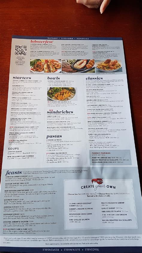 Unveiling the Red Lobster Frisco Menu