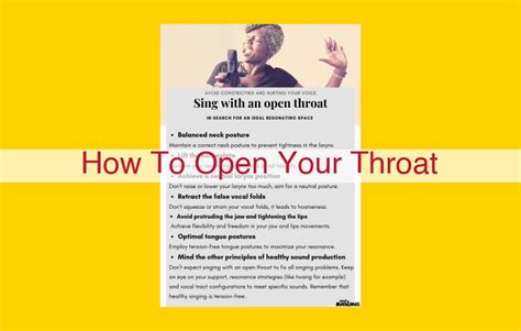 Unveiling the Throat God: A Comprehensive Guide to Vocal Health