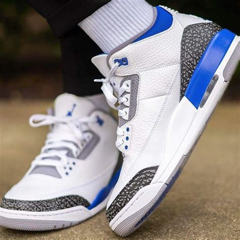 Unveiling the Timeless Elegance of Blue and White Jordan Shoes