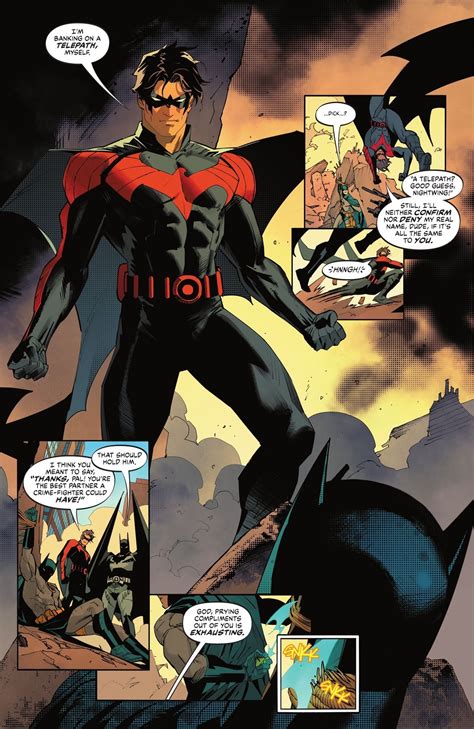 Unveiling the True Essence of Nightwing: An Exploration of the Iconic Red Suit