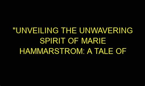 Unveiling the Unwavering Spirit of Deborah Vance: A Lighthouse of Inspiration in the Stand-up Comedy Arena