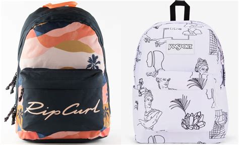 Up to 50% off on backpacks, notebooks, and stationery